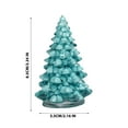 thumbnail image 3 of SHENGXINY Artificial Mini Christmas Tree for Table Decor,Christmas Gift,Resin Christmas Tree, Home Mini Decoration,Tabletop Ornaments Blue 2.16x3.34in, 3 of 6