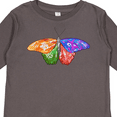 thumbnail image 4 of Inktastic Artistic Butterfly Boys or Girls Long Sleeve Toddler T-Shirt, 4 of 5