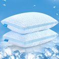 thumbnail image 1 of Juego de 2 geles viscoelásticos Pillow QUTOOL King de doble cara, 1 of 8