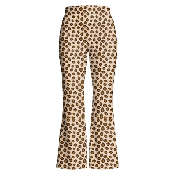 Rhuody Pants For Girls Wide Leg Pants Athletic Flare Trousers Wear For Play And Everyday Trend Clothing Khaki 7-8 Years