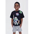 thumbnail image 2 of Disney Toy Story Woody Buzz Lightyear Slinky Dog T-Shirt and Mesh Basketball Shorts Outfit Set Toddler to Little Kid, 2 of 5