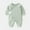 Green, variant on Trendy Girls Bodysuits Jumpsuit Long Sleeve Zipper Romper for Baby Fashionable Comfort and Style