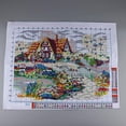 thumbnail image 4 of DIY Handmade Needlework Stitch Set Embroidery Printed Garden -Stitching, 4 of 8