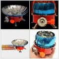 thumbnail image 2 of Portable Gas Stove Burner Windproof Camping Stove for Outdoor Picnic Cooking and Travel Use, 2 of 8