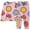 AGJQ#192 Pink, variant on Baby Girl Outfits Pajama Set 2 Piece Cute Print Sleepwear For Kids Soft Long Sleeve Top And Pants Matching Outfit Nightwear Size 3 Y-4 Y