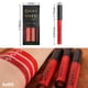 thumbnail image 4 of Juego de 3 pintalabios líquidos mate rojo rubí oscuro, juego de brillo de labios para mujer, 24 horas, lápiz labial rojo mate, larga duración, a prueba de manchas, 4 of 5
