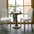 thumbnail image 3 of Dining Room Chair Covers, Checkerboard Sage Green Checkered Spring Stretch Parsons Chair Slipcovers Removable Kitchen Chair Protector Cover for Dining Room， Set of Set of 4, 3 of 9