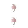 thumbnail image 4 of Bewildely Adorable gancho de pared de animales para sala de estar, dormitorio, colgador de bolsos, ropa sin clavos, pantalones, camisas, Type2 NO2, 4 of 6