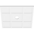 thumbnail image 2 of 34"OD x 4"ID x 11 3/4"C x 1"P Rubik Architectural Grade PVC Contemporary Ceiling Medallion, 2 of 11