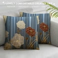 thumbnail image 3 of Pratyus Flowers Square Pillow Cover Case for Cushions Sofa Bed Outdoor Decoration - Home Decor 1PC 18x18in, 3 of 5