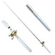 thumbnail image 4 of 5 Cañas Pescar Btafrte Metal Cañas Pescar en Hielo Portátiles Ultracortas Mini Cañas, 4 of 6