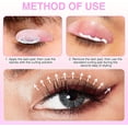thumbnail image 4 of 3 Pairs Korean Lash Lift Shields Flat, Reusable Self Adhesive Lash Lift Pads for Eyelash Softening and Perming, 4 of 6