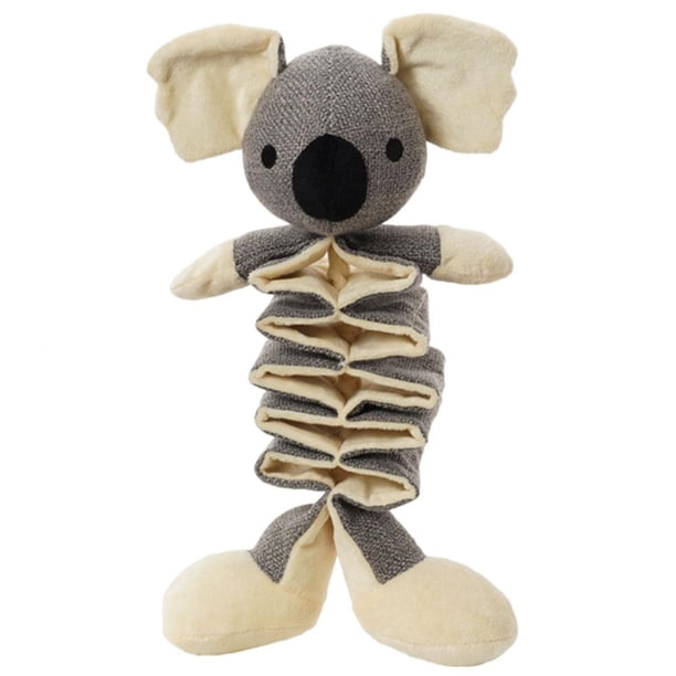 Juguetes para perros, juguetes masticables resistentes a las mordeduras con forma de animal, para entrenar a tu mascota y reducir el aburrimiento. Coala
