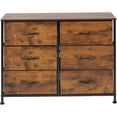 thumbnail image 2 of Comoda Cajonera Mueble 6 Cajones Tela Organizador Metalico Café Claro, 2 of 5