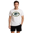 thumbnail image 1 of NFL Playera Aficionado Básica Green Bay Packers Blanco para Hombre, Talla Grande, 1 of 9
