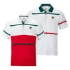 Fila Men`s Legend Tennis Polo ( MEDIUM White/Pcf )