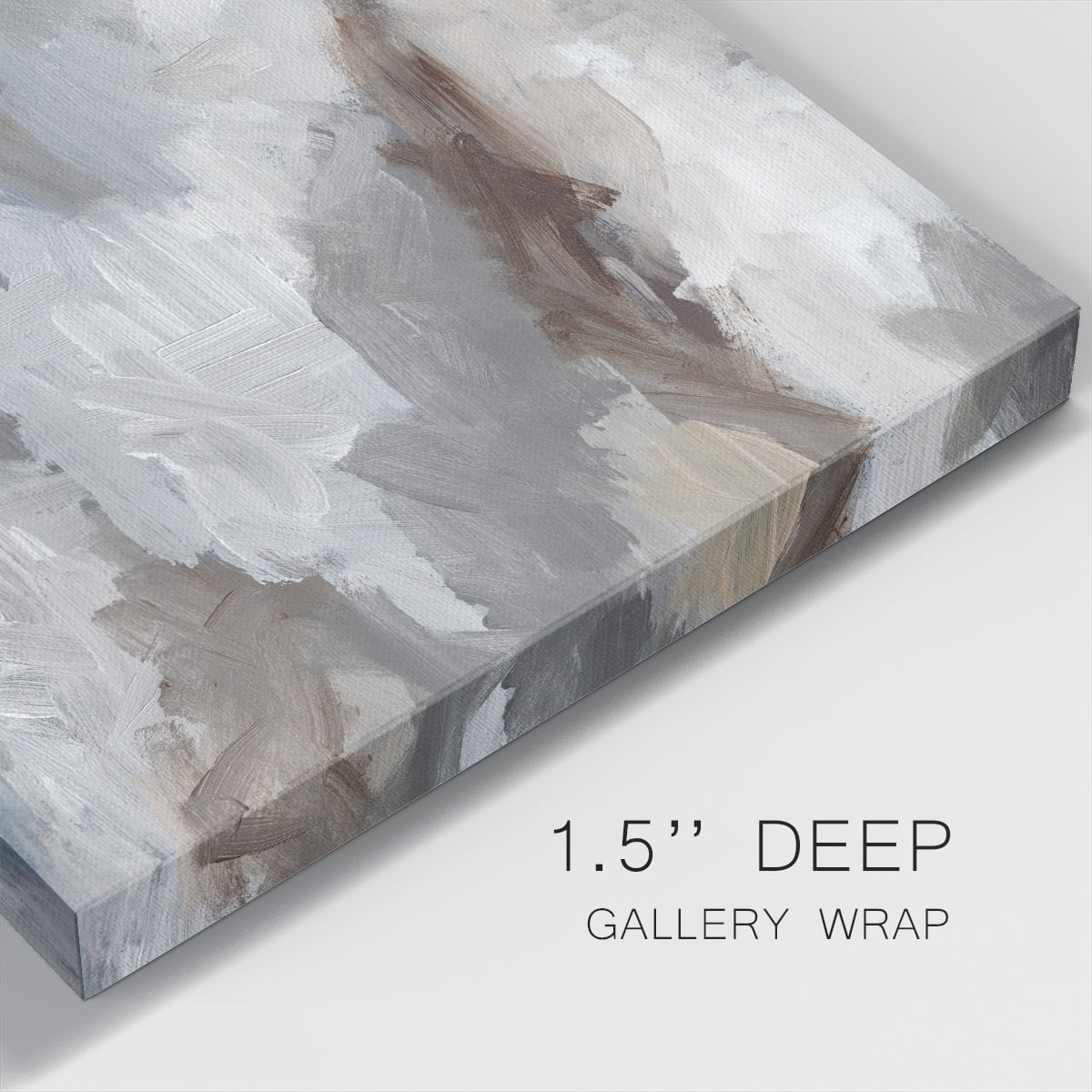 Wexford Home Cloudy Shapes II-Premium Gallery Wrapped Canvas, 16" x 16" - Ready to Hang