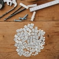 thumbnail image 4 of LOLIPPYY 150Pcs Aluminum Crimping Loop Sleeves Silver Wire Rope Sleeves with Figure for Secure Connections, 4 of 7