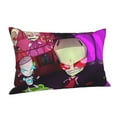 thumbnail image 2 of Invader Zim Pillowcase Cushion Pillow Covers With Hidden Zipper Pillow Case Decor For Bed Dorm Sofa Couch Car 14"x20", 2 of 8