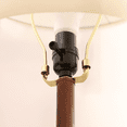 thumbnail image 6 of SUNMORY Floor Lamps for Living Room with 12W LED Bulb, Vintage Floor Lamp with 3 Color Temperatures, Farmhouse Floor Lamps with  Knob Switch, Resin Standing Lamp for Bedroom Living Room Corner, Brown, 6 of 15