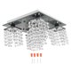thumbnail image 1 of Lámpara de araña de cristal G9 moderna, iluminación empotrada para comedor, baño, dormitorio, sala de estar, 110-240V, 1 of 8