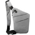 thumbnail image 1 of LHSHID Personal Flex Bag for Women Men Slim Sling Bag Anti Theft Sling Crossbody Bag Casual Chest Daypack Personal Pocket Bag for Travel, 1 of 6
