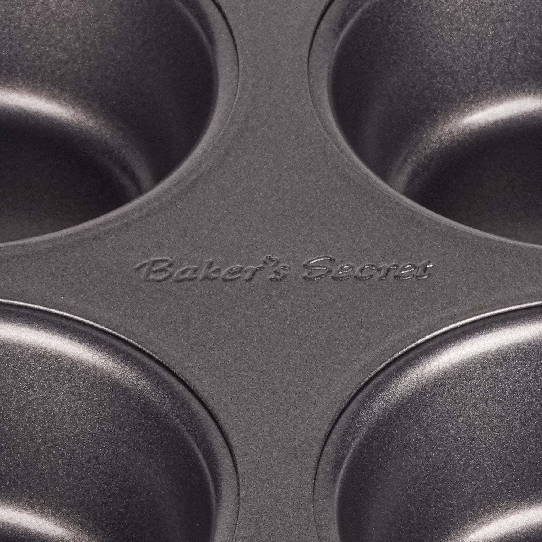 Baker's Secret Non-stick 24cups Muffin Pan, Optimum Non-Stick Performance,  Carbon Steel - Classic Collection