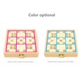 thumbnail image 5 of Bewildely Juego de ajedrez Sudoku con cajón de madera, juego de educativo de entrenamiento de pensamiento lógico para niños y adultos Kits de decoración para fiestas Azul Bewildely HA024474-02, 5 of 5