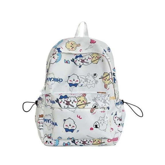 Cartoon Printed Usachi Chiikawa Schoolbag Hachiware Campus Backpack Cute Versatile Commuter Large Capacity Backpack