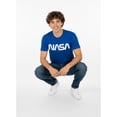 thumbnail image 5 of NASA Men's and Big Men's Graphic Cotton Tee with Short Sleeves, Sizes S-3XL, 5 of 6