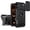 Black, variant on MUKO Designed for iPhone 17 Case with Slide Lens Protection + 360° Rotate Ring Magnetic Kickstand,Military Grade Shockproof Heavy Duty Protective with Magnetic Car Mount Holder Cover Black