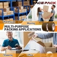 thumbnail image 4 of Ace Pack 3" Wide x 110 Yards Per Roll, 2.0 Mil Thick Heavy Duty Brown Packing Tape Sealing Tape Shipping Tape 6 Rolls, 4 of 6