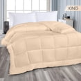thumbnail image 2 of Utopia Bedding All Season Down Alternative Quilted King Comforter, Duvet Insert with Corner Tabs, Machine Washable, Bed Comforter (Beige), 2 of 5