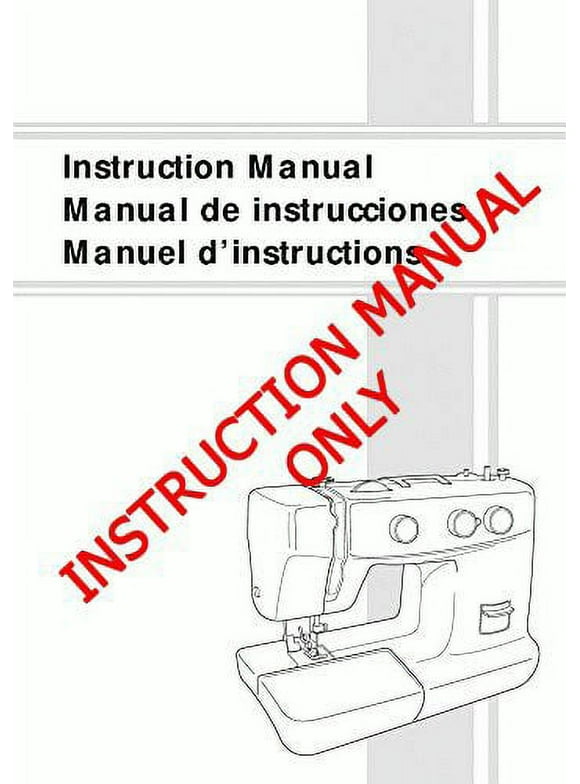 Brother XL-5130 XL-5232 XL-5340 Sewing Machine Owners Instruction Manual (Paperback)