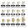 thumbnail image 4 of 220PCS Hot Melt Copper Inserts Set - Double GB810 Standard Nuts, Premium Copper Construction for Strength & Durability, Bulk Packed for Large Projects, Easy Application for Professionals & DIY, 4 of 6