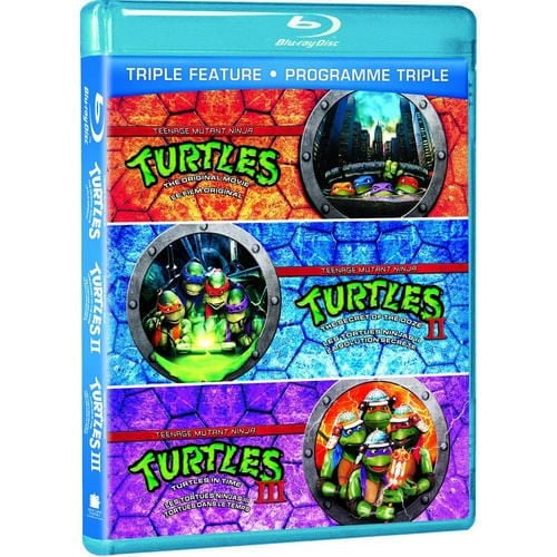 Teenage Mutant Ninja Turtles: The Original Movie / Teenage Mutant Ninja Turtles II: The Secret Of The Ooze / Teenage Mutant Ninja Turtles III: Turtles In Time