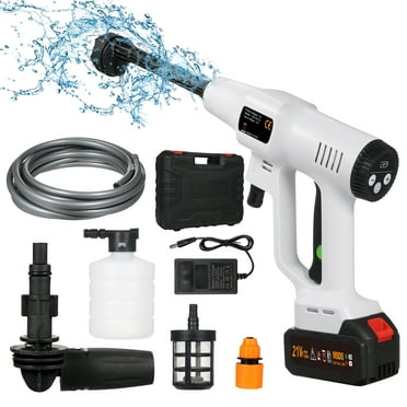 Aumotop Cleaning Machine, Handheld Floor Washer with Real Battery and Car Washer Features
