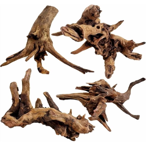 Kathson Natural Aquarium Driftwood Decoration Branches Reptiles Terrarium Orname