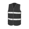 thumbnail image 2 of Result - Chaleco de Seguridad Alta Visibilidad Motorist para Adultos Unisex (Negro), 2 of 2