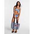 thumbnail image 2 of Kacey Lee Women's and Women's Plus Triangle Halter Bikini Top with Seaming, Sizes XS-3X, 2 of 5