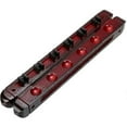 thumbnail image 2 of A Set Pool Cue Rack Wall Mount Stick Rack Wood Billiard Cue Holder Stand With 6, 2 of 5