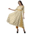 thumbnail image 2 of Moomaya Women's Printed Anarkali Kurti Pant Set “ Ethnic Clothing Sets For Women, 2 of 8