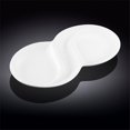 thumbnail image 1 of Wilmax 992488 12.5 Po Plat Divisé & 44; Blanc - Pack de 18, 1 of 1