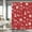 Red, variant on Winter Christmas Shower Curtains for Bathroom HoHoHo Red Winter Shower Curtain Christmas Tree Snowflake Bathroom Curtain Decors Fabric Waterproof Bath Curtain 72x72 Inch