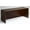 Mahogany, variant on Boss Office Products 60" Wood Credenza Desk-Mahogany