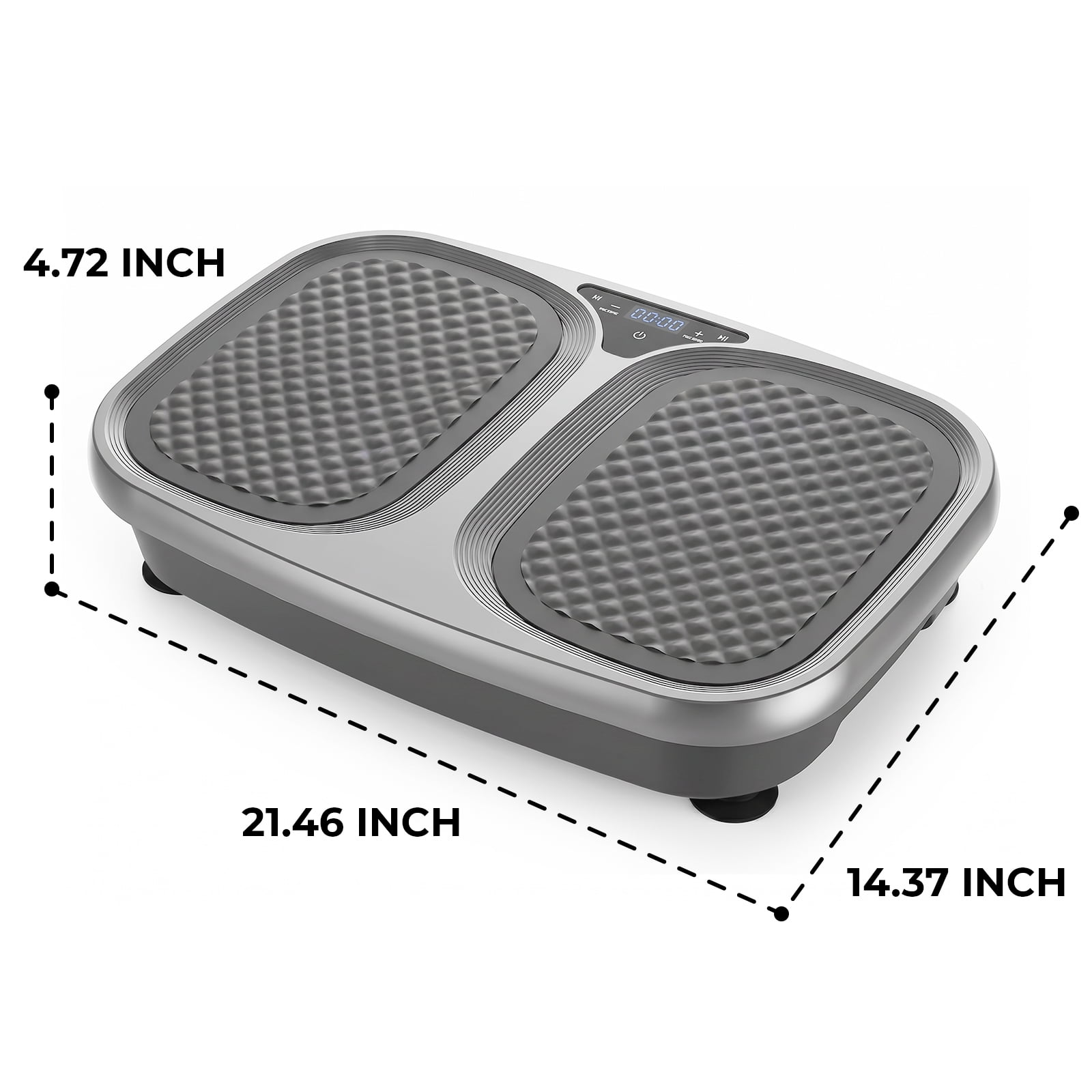 Alvantor Vibration Plate Exercise Machine, Vibrating Fitness Platform for Lymphatic Drainage, Full Body Shaker Workout Equipment, 120 Speeds & 9 Modes, Weight Loss Gifts for Women Men