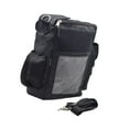 thumbnail image 4 of Bolsa de transporte para altavoz, funda de transporte, bolsa compacta para guardar micrófonos, funda de viaje para altavoz con cable para exteriores, 4 of 8