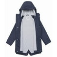 thumbnail image 3 of SOLOCOTE Boy Lined Rain Coats Jackets with Hood Weatherproof and Windproof, 3 of 8