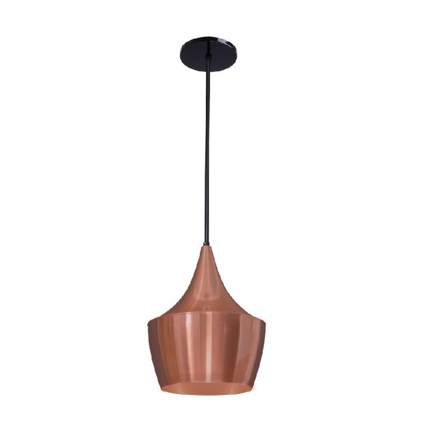 Luminario Colgante Campana Matálica Anodizado Cobre Maxxi Maxxi MX-CL8001/CB