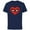 Navy, variant on Marvel Spider-Man Heart - Short Sleeve Cotton T-Shirt for Adults - Customized-Athletic Heather